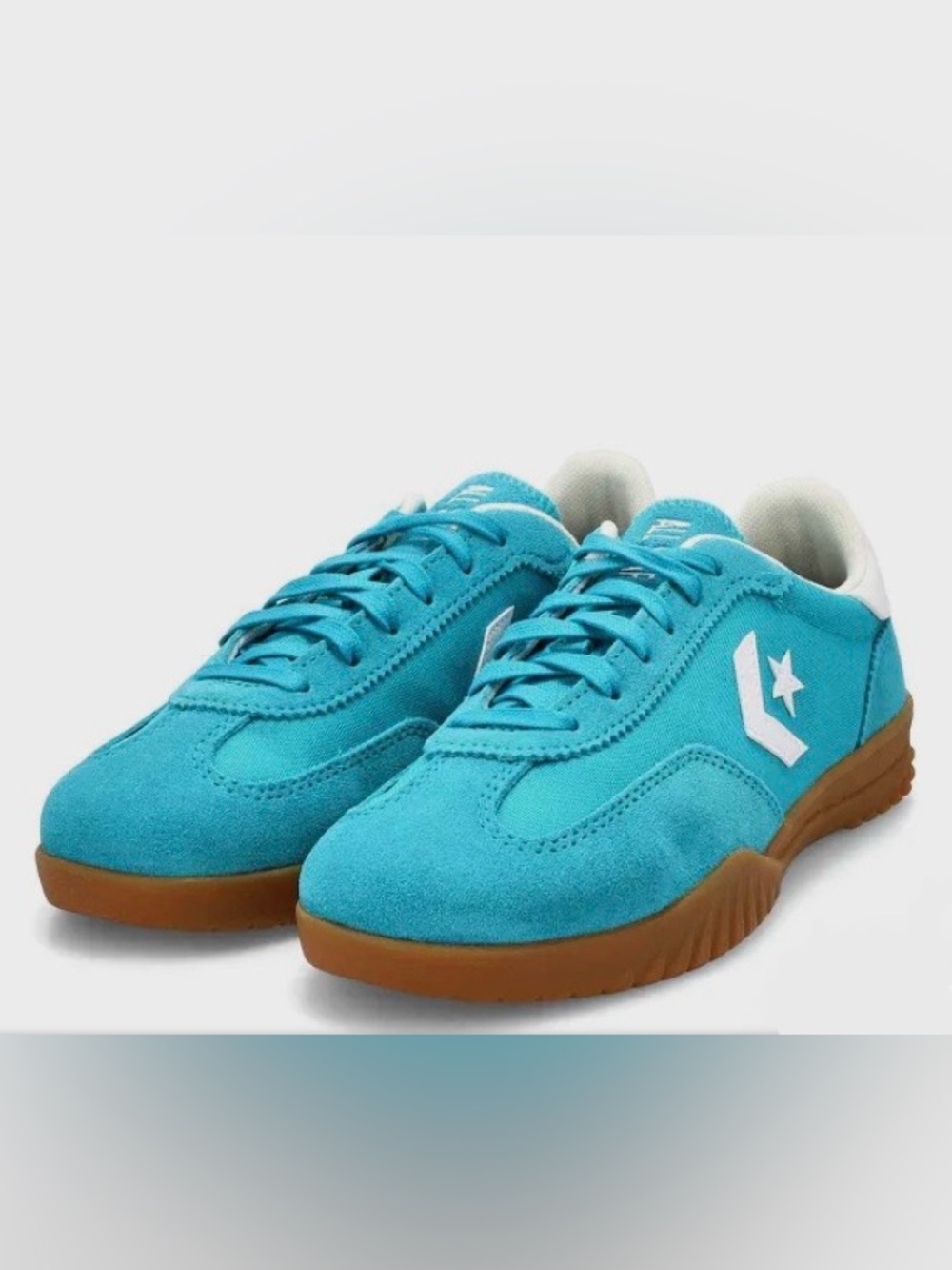 Converse Run Star Trainer Turquoise Gum Sole Sneakers - Rapid Teal/White - NWT